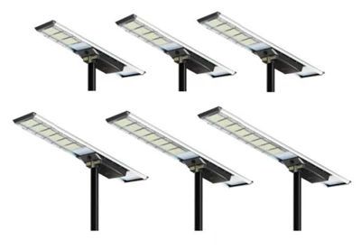 An lampa sráide faoi stiúir gréine